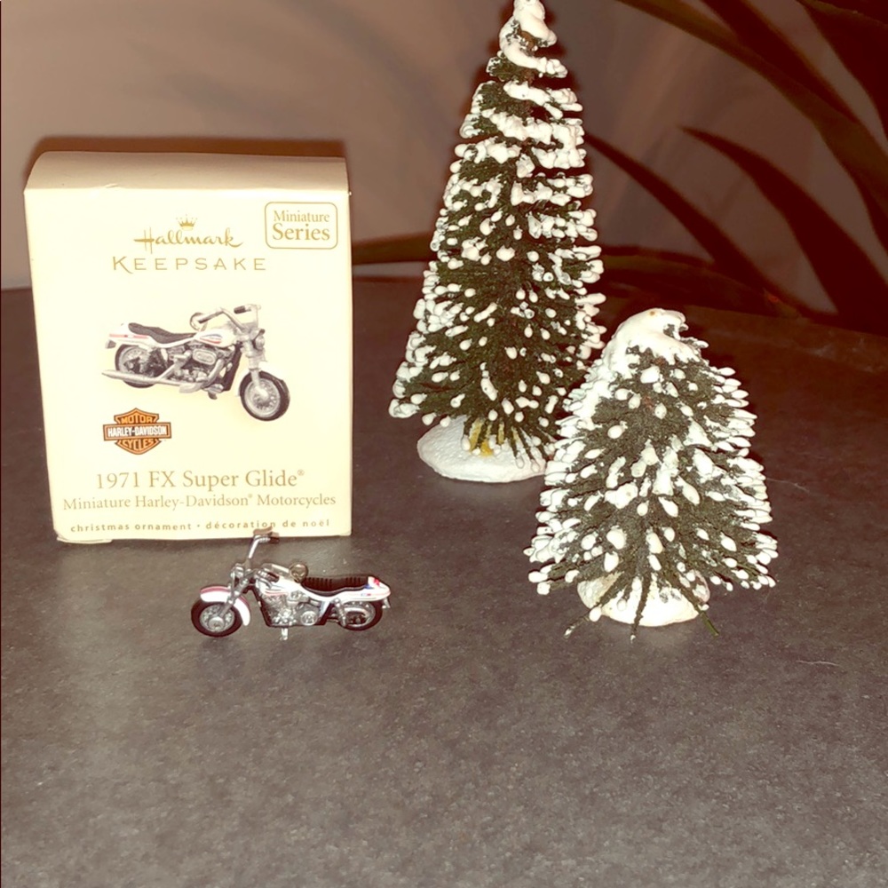 🎄NWB 2007 Hallmark Keepsake Harley Davidson Mini